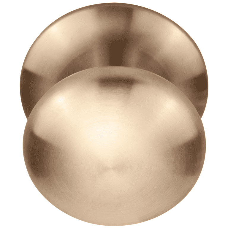 Formani | Voordeurknop LB80V Vast op Rozet | PVD licht brons