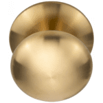 Formani | Voordeurknop LB80V Vast op Rozet | PVD mat goud