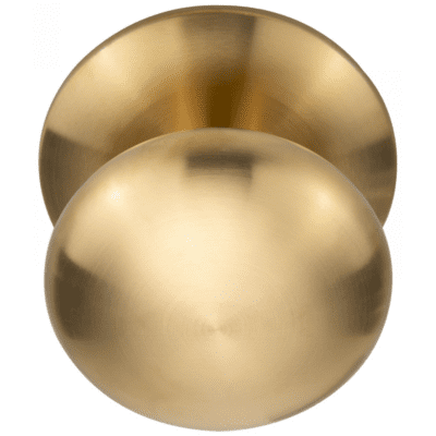 Formani | Voordeurknop LB80V Vast op Rozet | PVD mat goud