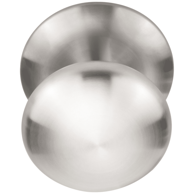 Formani | Voordeurknop LB80V Vast op Rozet | PVD RVS