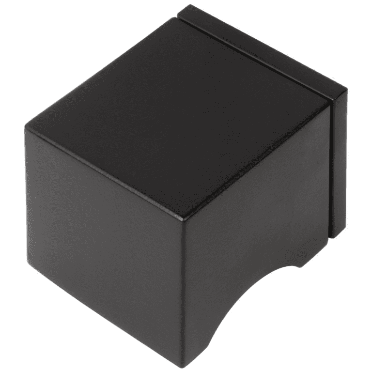 Formani | Voordeurknop LSQ51D Vast op Rozet | Mat zwart