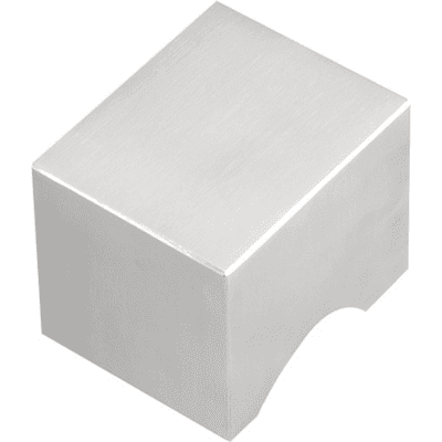 Formani | Voordeurknop LSQ51V Vast op Rozet | RVS