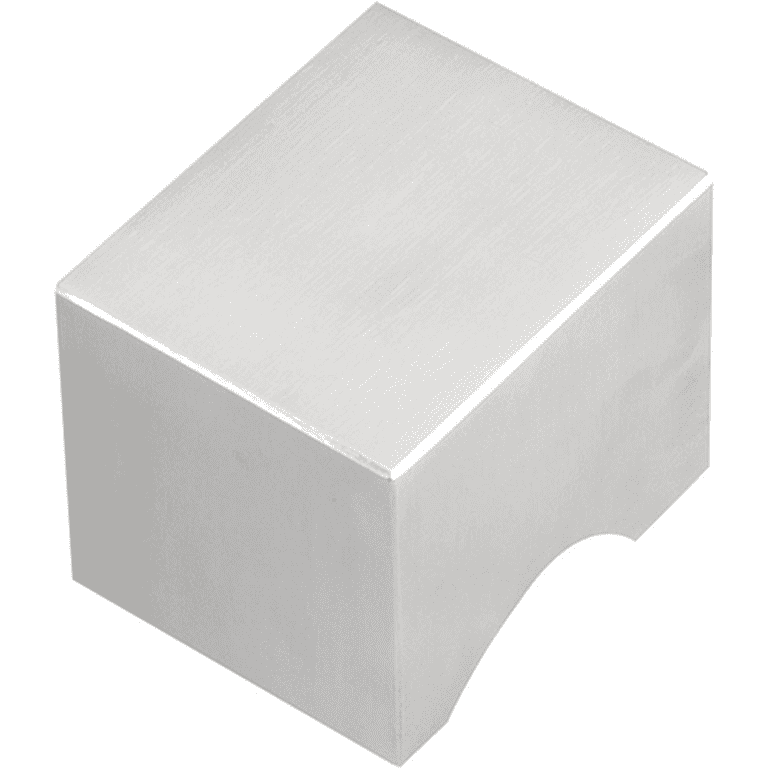 Formani | Voordeurknop LSQ51V Vast op Rozet | RVS