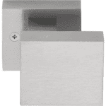 Formani | Voordeurknop LSQ60D Vast op Rozet | PVD mat nikkel