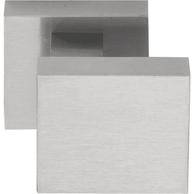 Formani | Voordeurknop LSQ60V Vast op Rozet | RVS