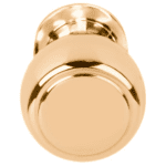 Formani | Voordeurknop LZ200D Vast op Rozet | Messing ongelakt