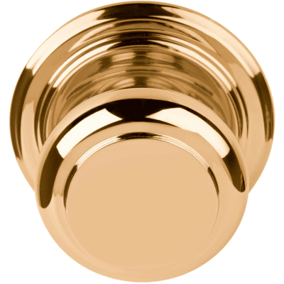 Formani | Voordeurknop LZ201V Vast op Rozet | Messing ongelakt