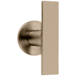 Formani | Voordeurknop PBA200VA Vast op Rozet | PVD licht brons