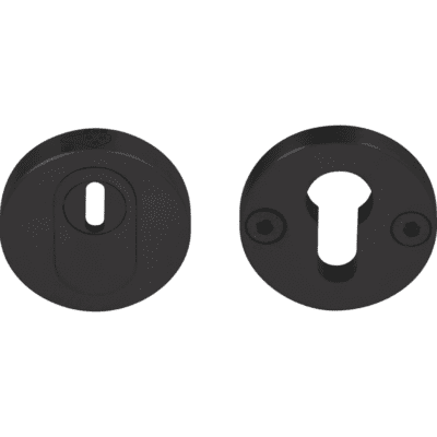 Formani | PBVEIL-KT | massief veiligheidscilinderrozet met kerntrekbeveiliging | SKG*** | PVD mat zwart