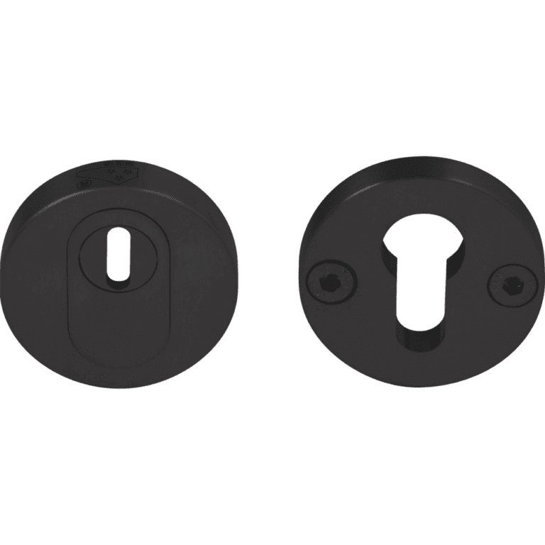 Formani | PBVEIL-KT | massief veiligheidscilinderrozet met kerntrekbeveiliging | SKG*** | PVD mat zwart