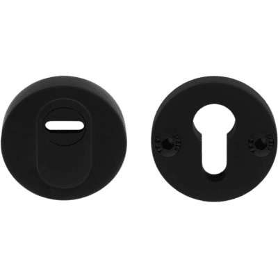 Formani | PBVEIL-KT | massief veiligheidscilinderrozet met kerntrekbeveiliging | SKG*** | Mat Zwart