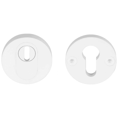 Formani | PBVEIL-KT | massief veiligheidscilinderrozet met kerntrekbeveiliging | SKG*** | wit