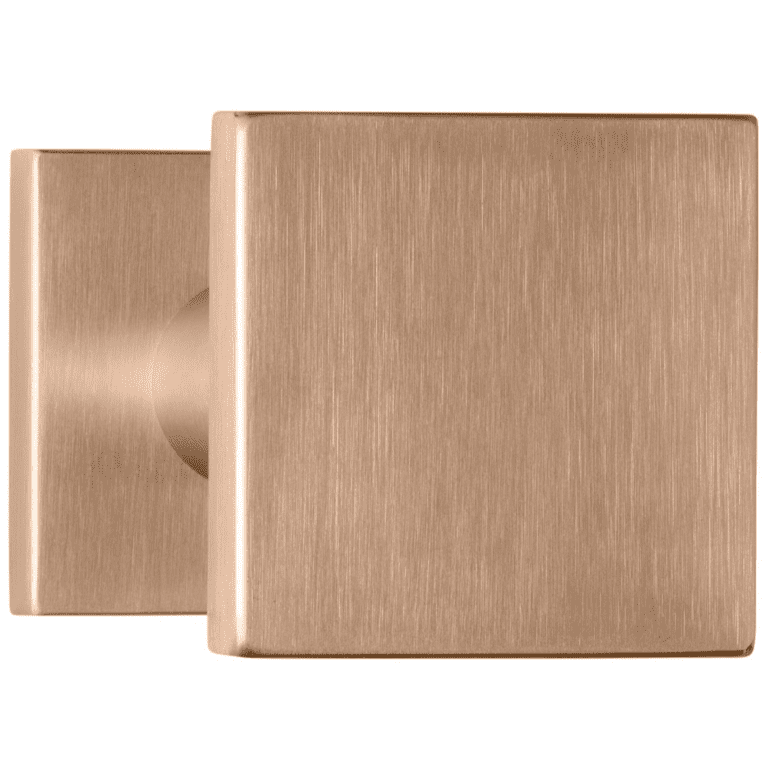 Formani | Voordeurknop BSQ60V Vast op Rozet | PVD licht brons