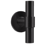 Formani | Voordeurknop PBT100V Vast op Rozet | PVD Mat Zwart