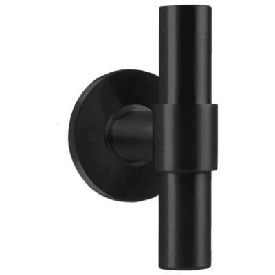 Formani | Voordeurknop PBT100V Vast op Rozet | PVD Mat Zwart