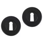 Differnz | Rozet met Sleutelgat | Zwart | Rond | 53mm