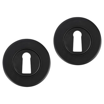 Differnz | Rozet met Sleutelgat | Zwart | Rond | 53mm