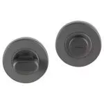 Differnz | WC Rozet | Gun Metal | Rond | 53mm