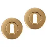 Differnz | Rozet met Sleutelgat | Goud | Rond | 53mm