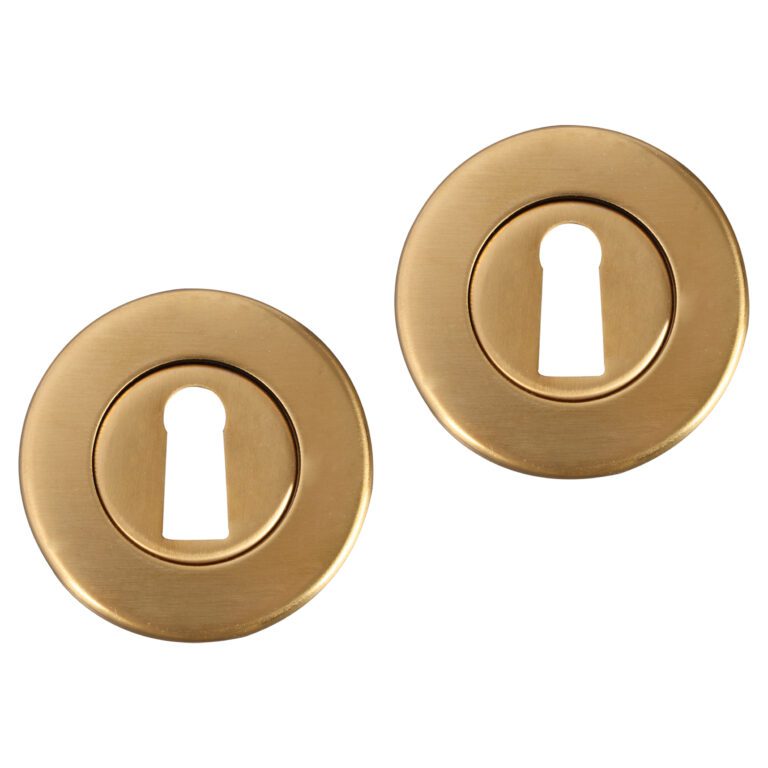 Differnz | Rozet met Sleutelgat | Goud | Rond | 53mm