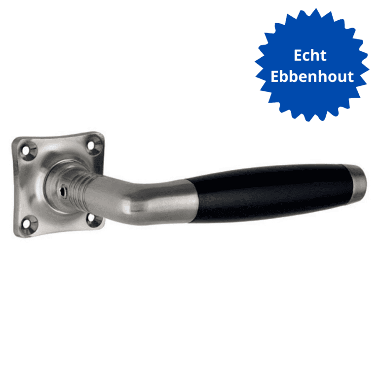 Artitec Deurkruk Ton Premium met vierkant rozet nikkel mat