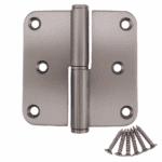 Sterk | Paumelle | 80x80x2.5mm | Basalt PVD | Antraciet Grijs