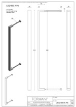 Formani | LSQ1055 PS | Deurgreep | mat roestvast staal