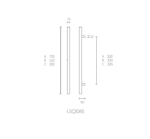 Formani | LSQ1065A PA | Deurgreep | mat zwart