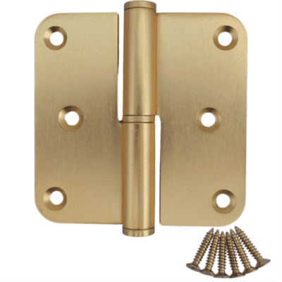 Sterk | Paumelle | 80x80x2.5mm | Mat goud