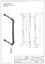 Formani | ZH400 NP | Deurgreep | mat roestvast staal