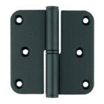 HDD Pro zwarte Paumelle 80x80x2.5mm