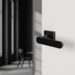 Differnz | Eindhoven deurkruk | vierkant rozet | zwart
