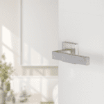 Differnz | Tilburg deurkruk | vierkant rozet | mat chroom