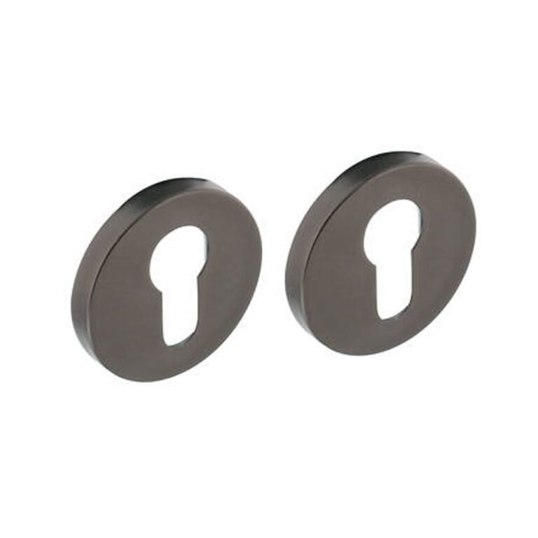 Intersteel | Cilinderrozetten | 53x8mm | Antraciet grijs