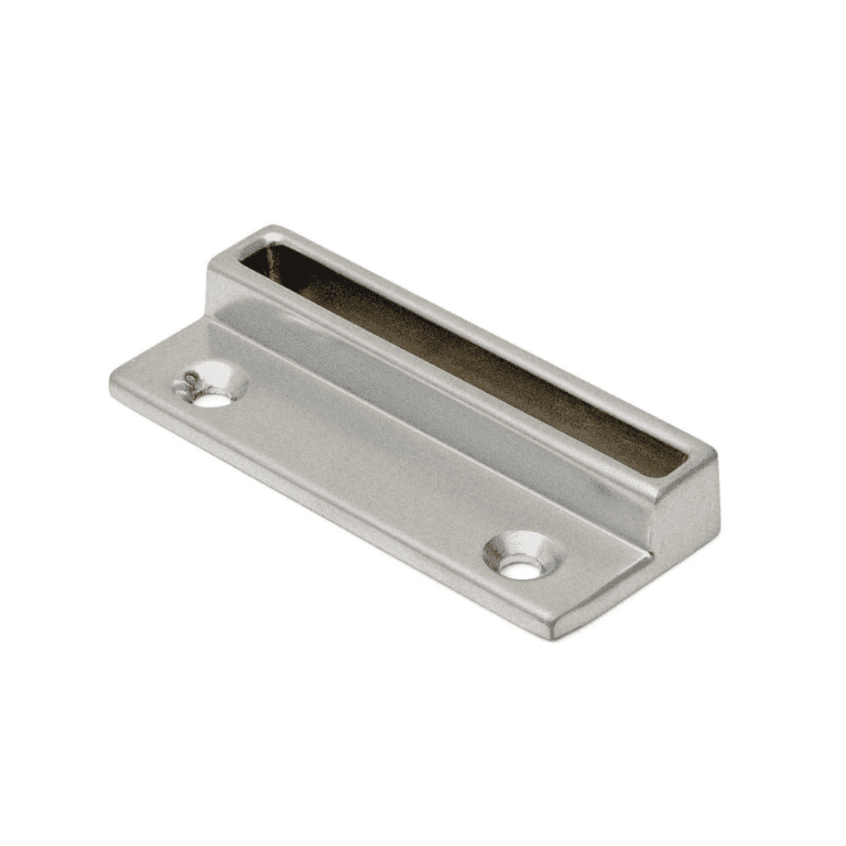 DX Raamboomplaatje 74x30 mm F1 Aluminium