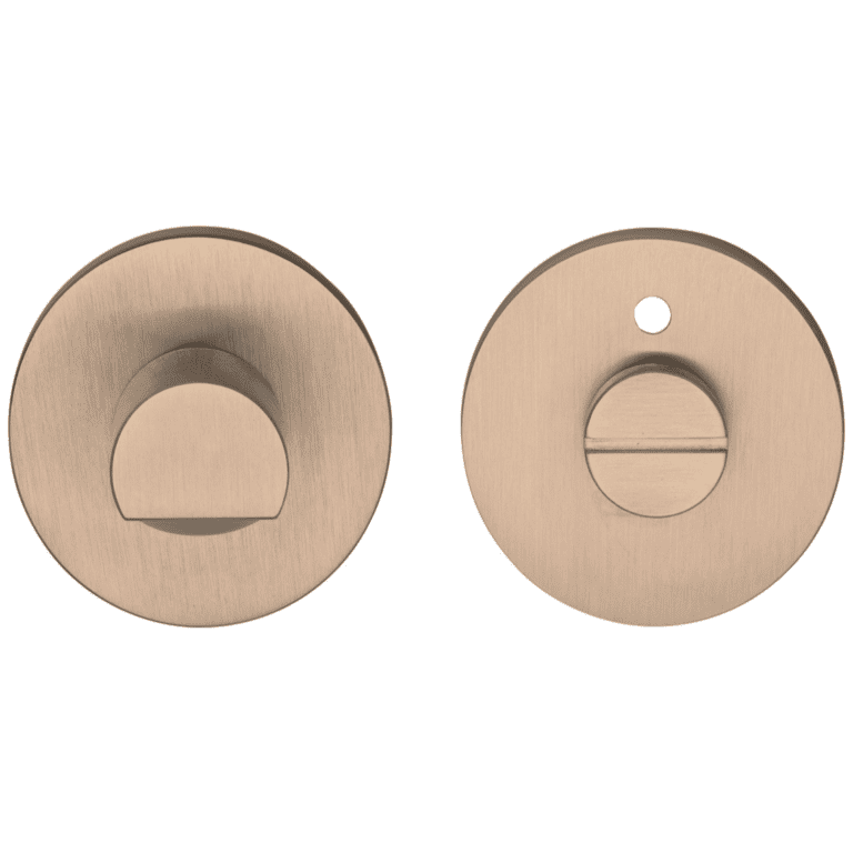 FORMANI | toiletgarnituur PVD licht brons | Gensler | RIVIO | GLWC53