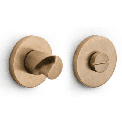 FORMANI | toiletgarnituur PVD licht brons | Zaha Hadid | ELEEZ | ZHWC53